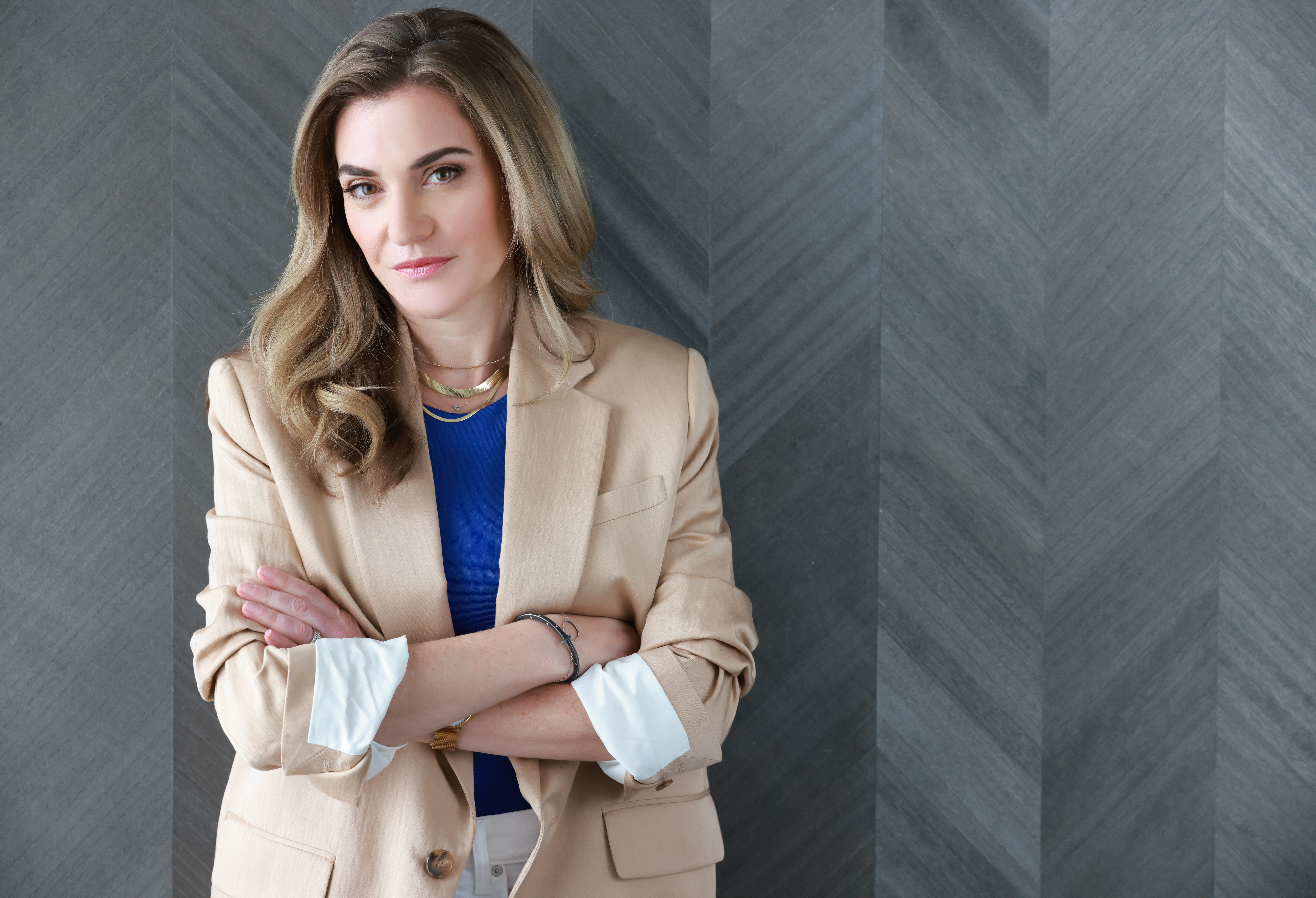 Katy Mickelson presenting